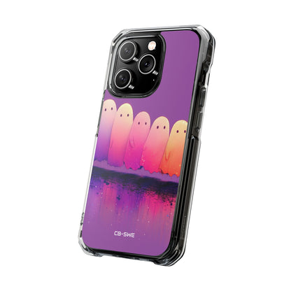 Ghosts Dance Playfully iPhone Case - Impact