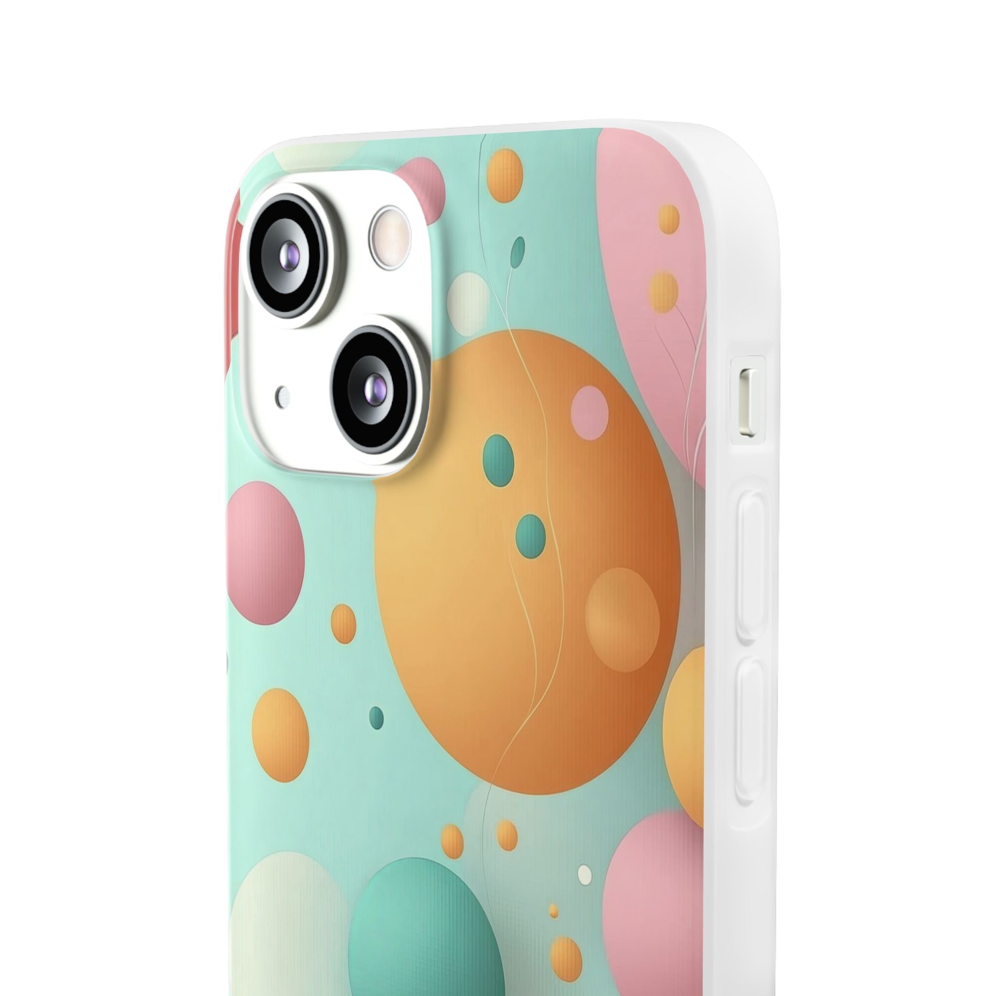Pastel Circles iPhone 13 mini Case - Soft