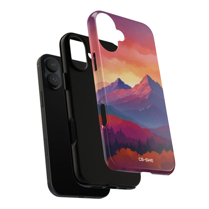 Mountain Peaks Rise - iPhone Case
