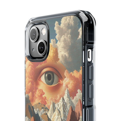 Eye Reflects Mountains iPhone Case - Impact