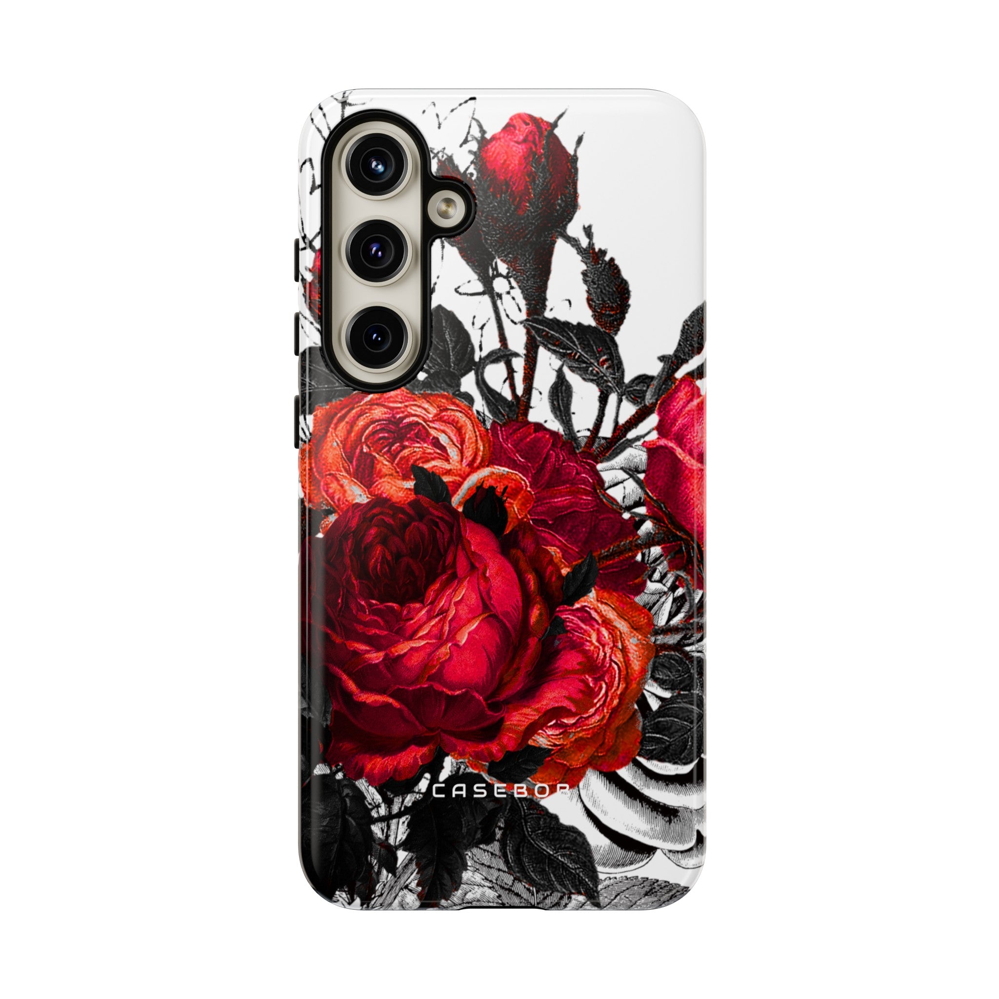 Serarose Gothic Flower - Protective Phone Case