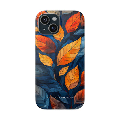 Stained Glass Blossoms iPhone 15 - Flexi Phone Case