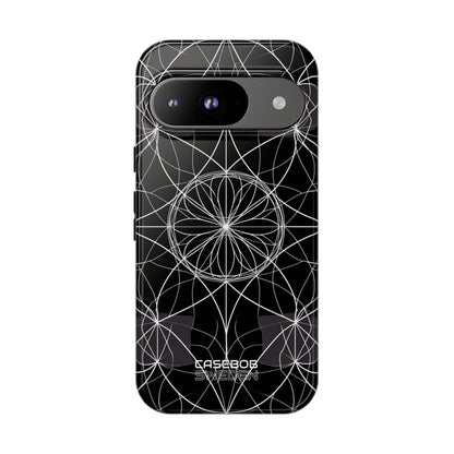 Symmetric Line Bloom Google Pixel 9 - Tough