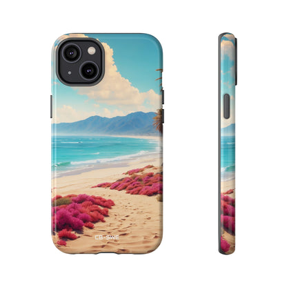 Footprints Trace Sand - iPhone Case