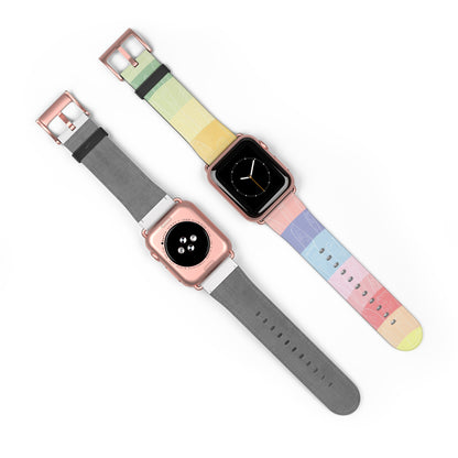 Pastel Rainbow Glow - Watch Band