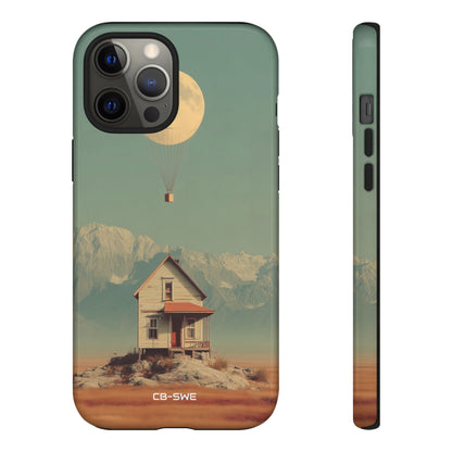 Moon Hovers Low - iPhone Case