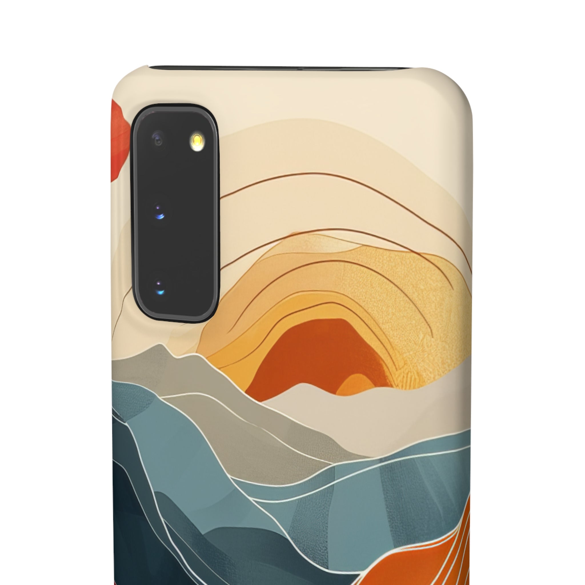 Sunset Waves | Slim Phone Case for Samsung