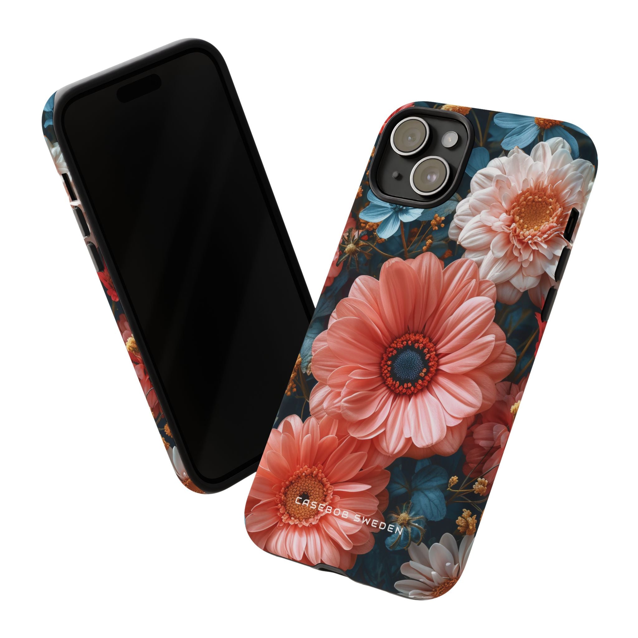 Surreal Floral Harmony iPhone 15 - Tough Phone Case