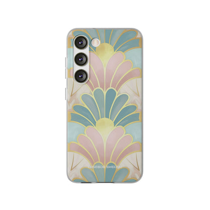 Pastel Deco Elegance - Flexi Samsung S23 Phone Case