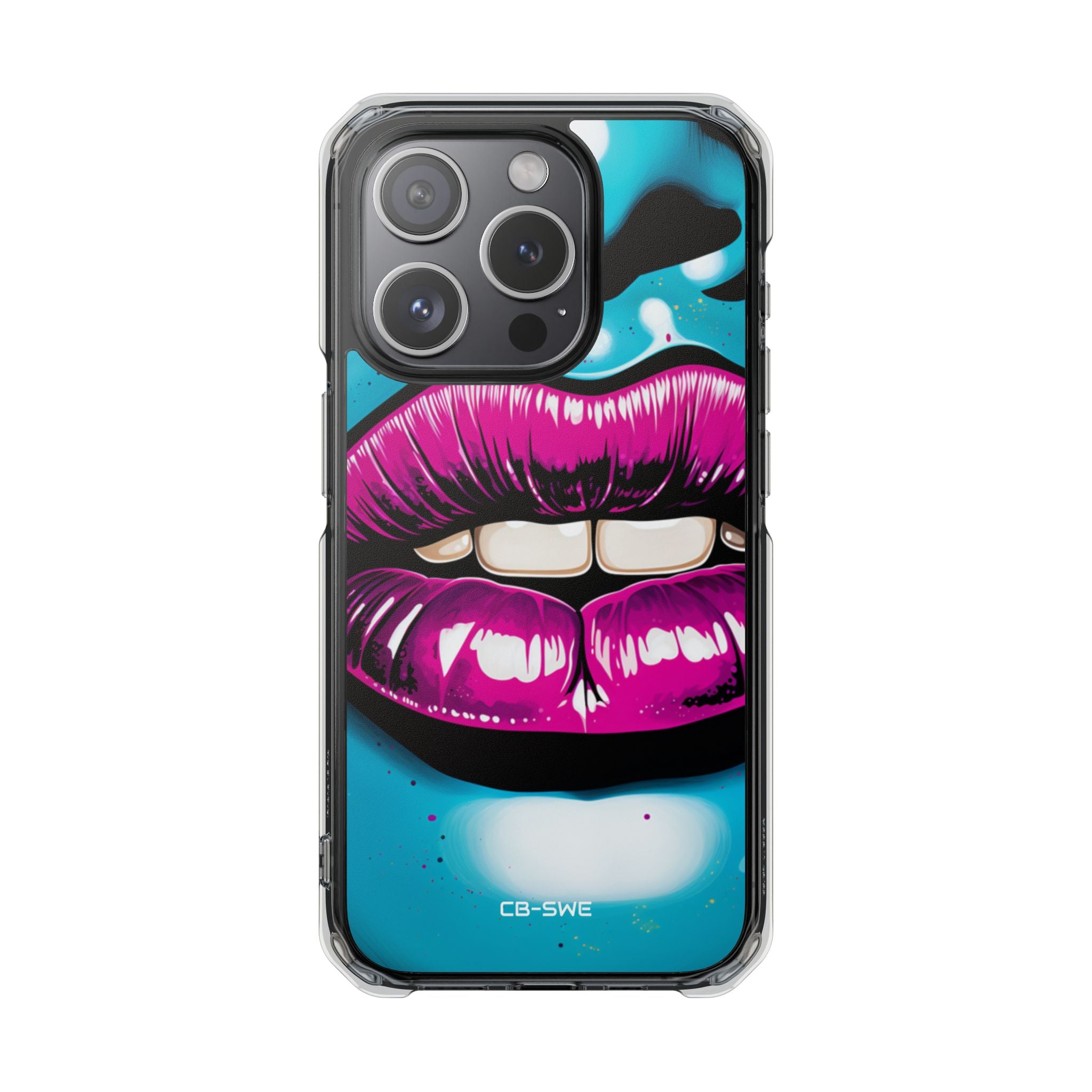 Vivid Lips Contrast iPhone Case - Impact