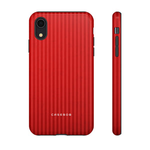 Red Stripes - Protective Phone Case