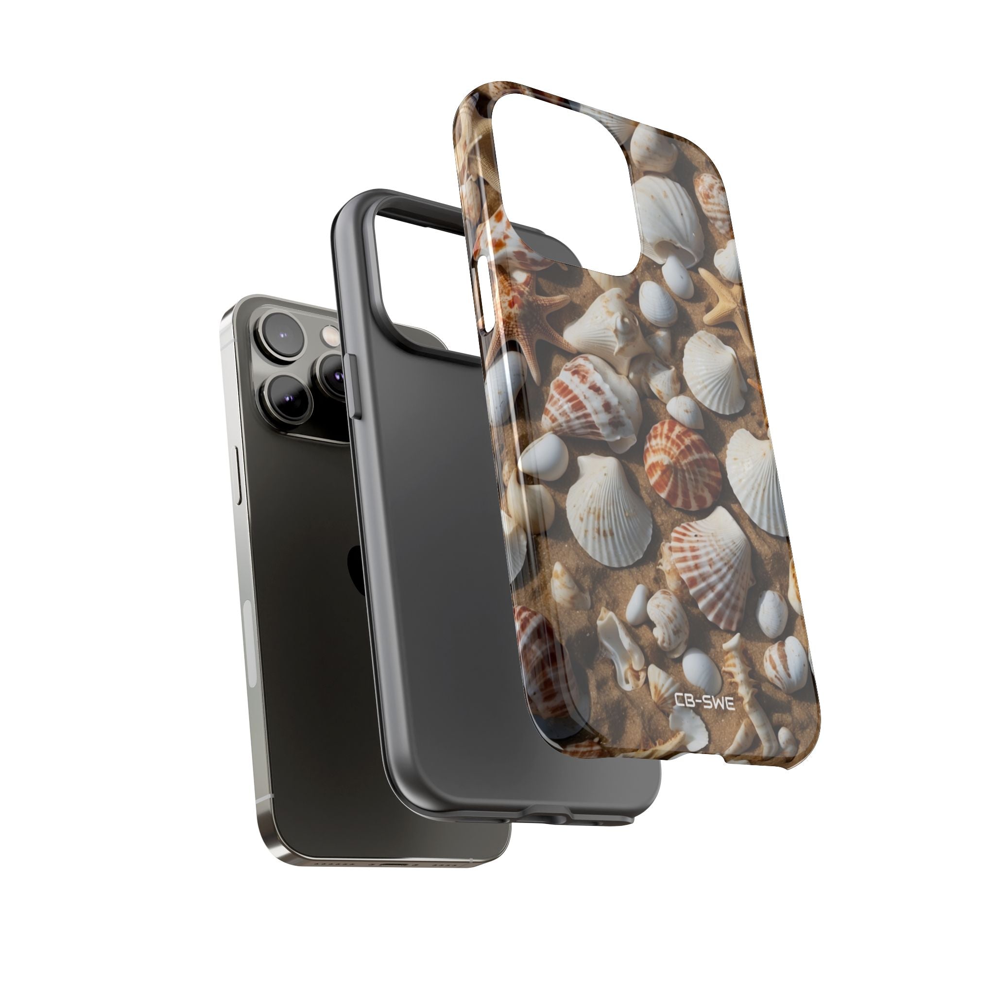 Seashells Embrace Shore - iPhone Case