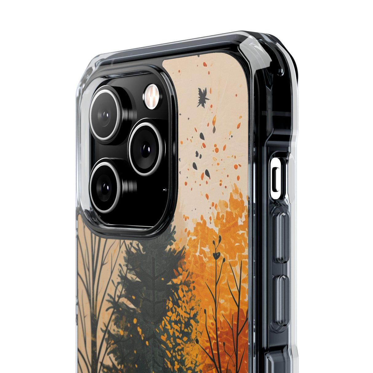 Autumnal Whispers - Phone Case for iPhone (Clear Impact - Magnetic)