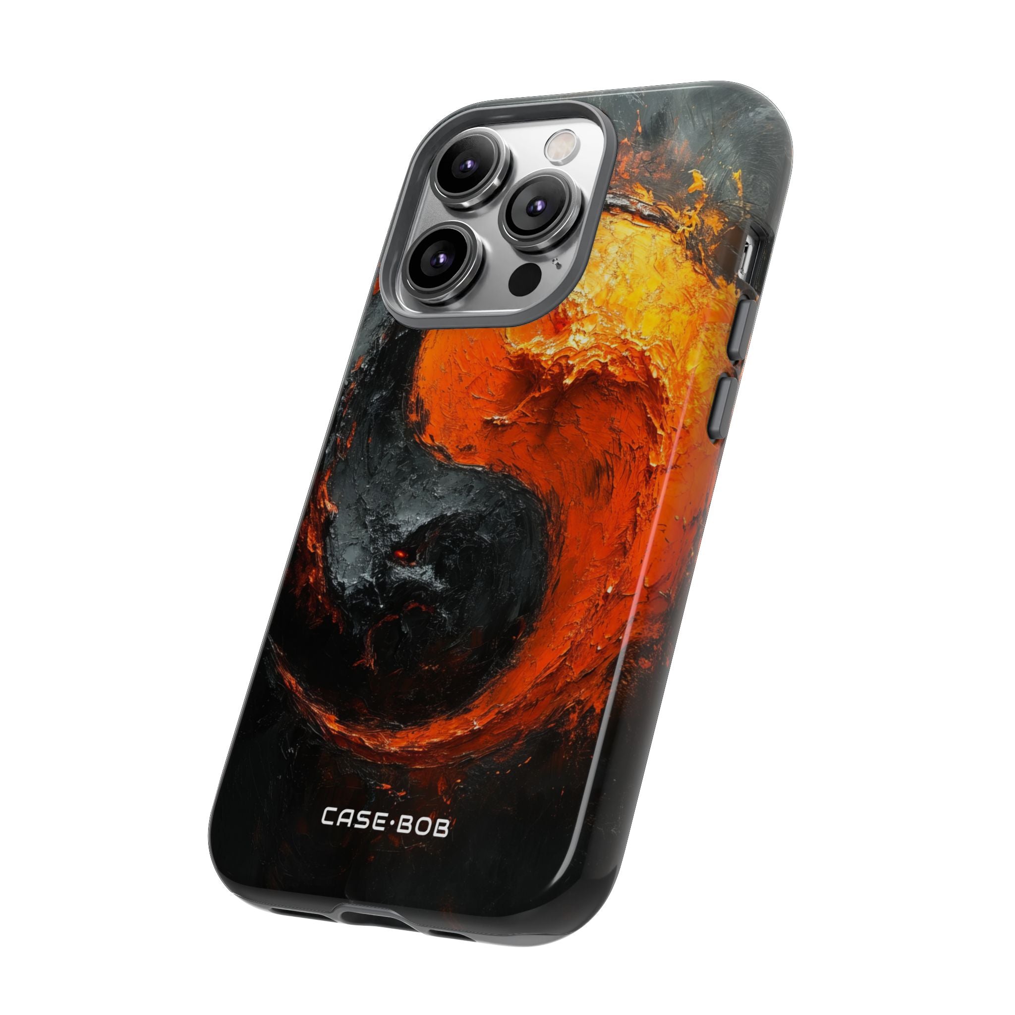 Molten Yin-Yang iPhone 14 Pro Case - Tough