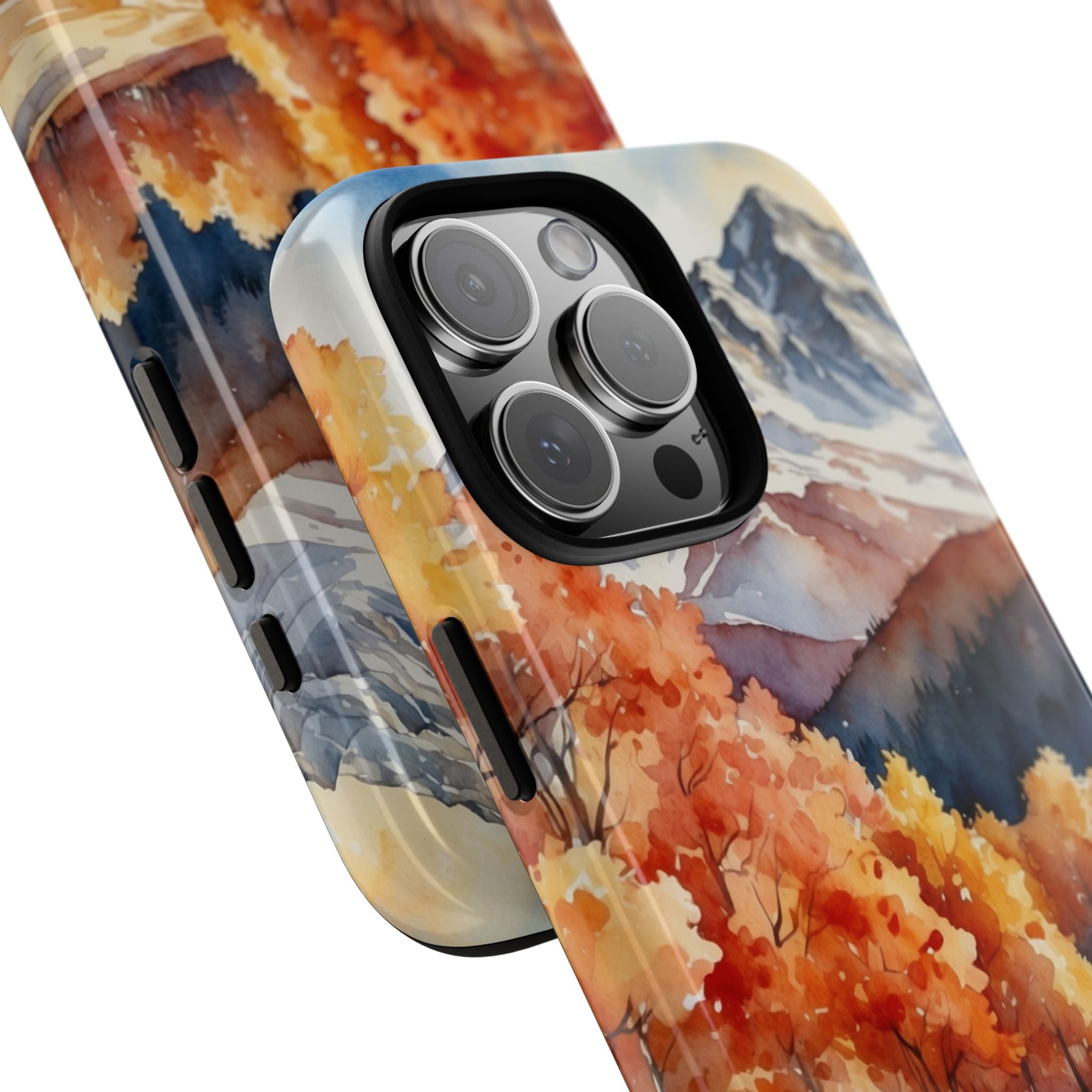 Snowcapped Radiance iPhone 16 Pro Max Case - Tough