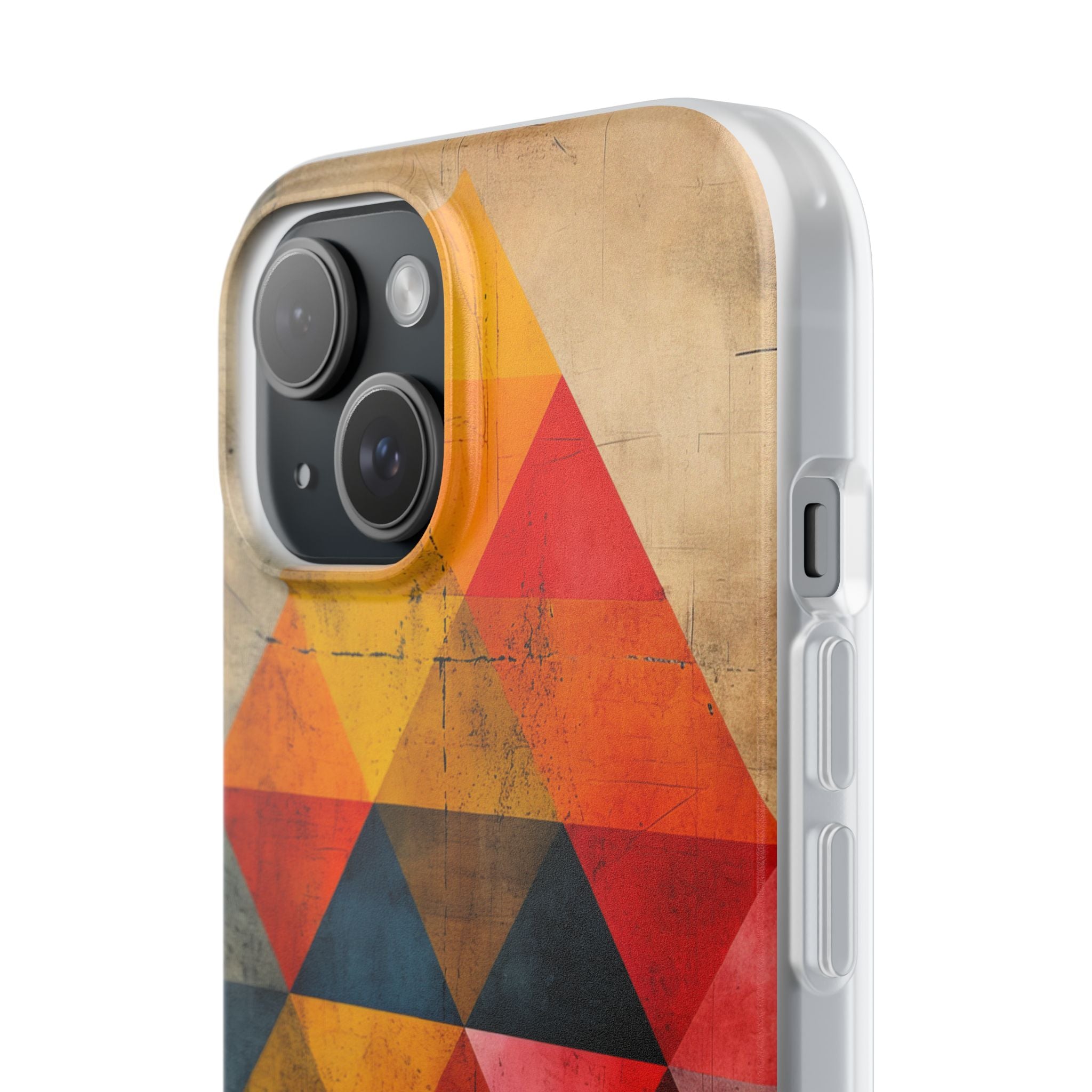 Geometric Energy - Flexi iPhone 15 Phone Case