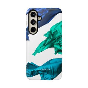 Blue Velvet Fabric - Protective Phone Case