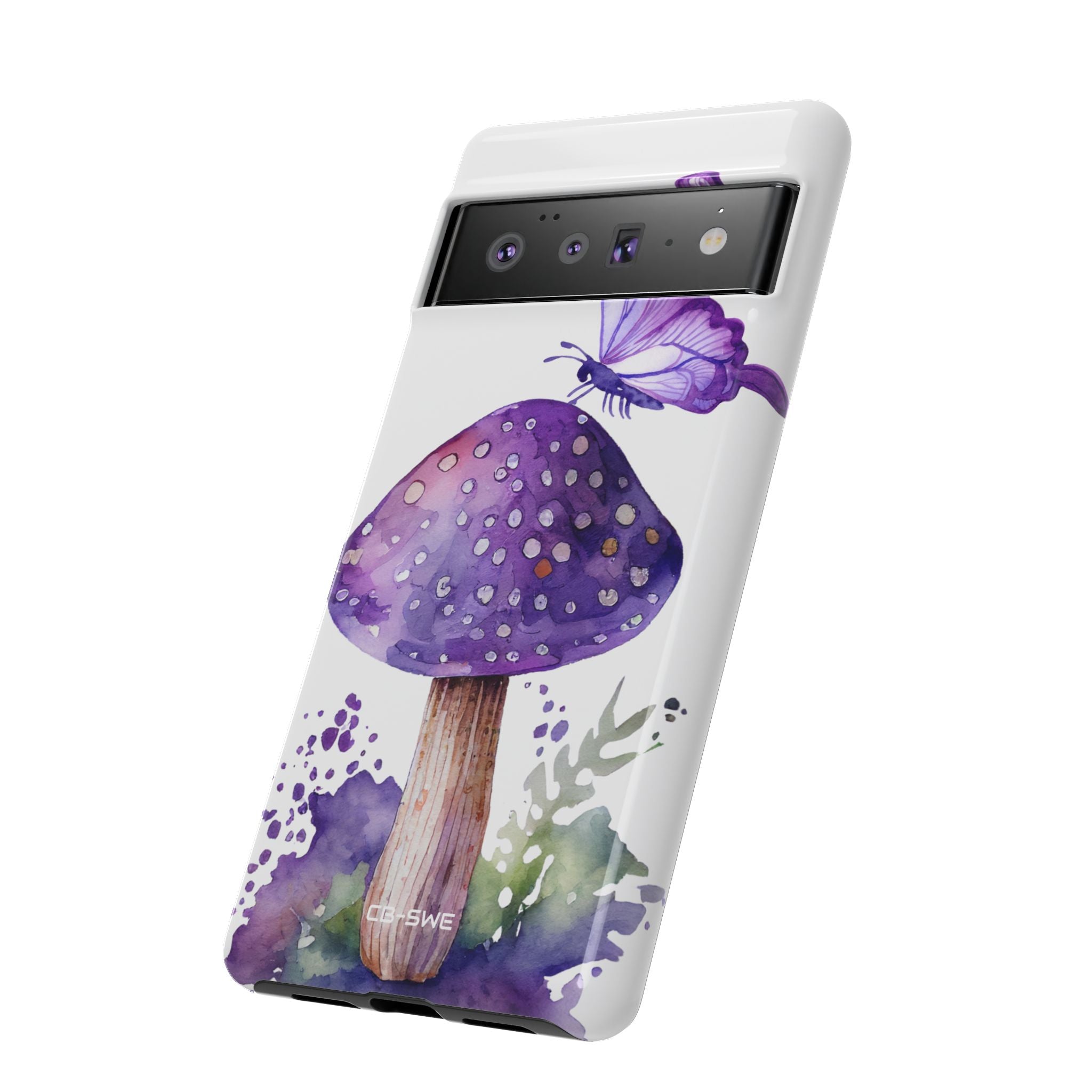 Whimsical Butterfly Perch - Google Pixel Case