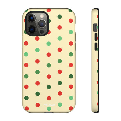 Colorful Dots Dance - iPhone Case