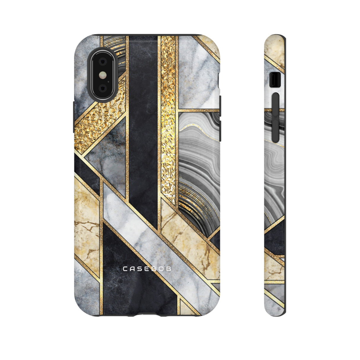 Gold Art Deco - Schutzhülle für Handy