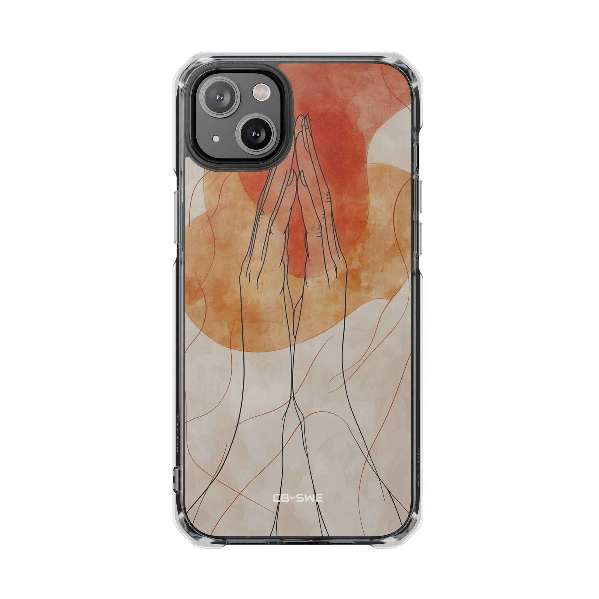 Hands Embrace Light iPhone Case - Impact
