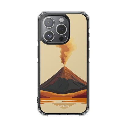 Volcano Erupts Brightly iPhone Case - Impact