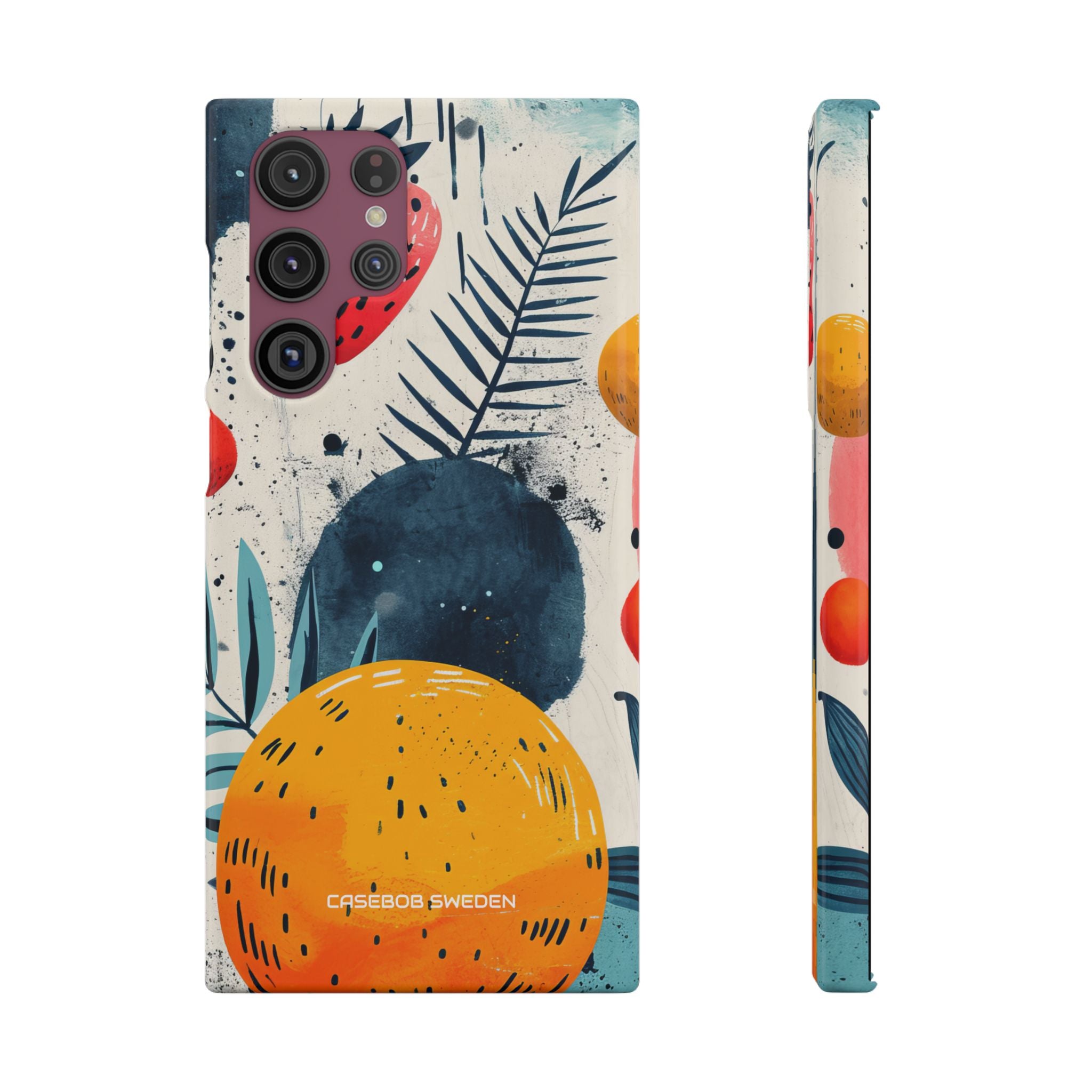 Vibrant Fruit Canvas - Slim Samsung S22 Phone Case