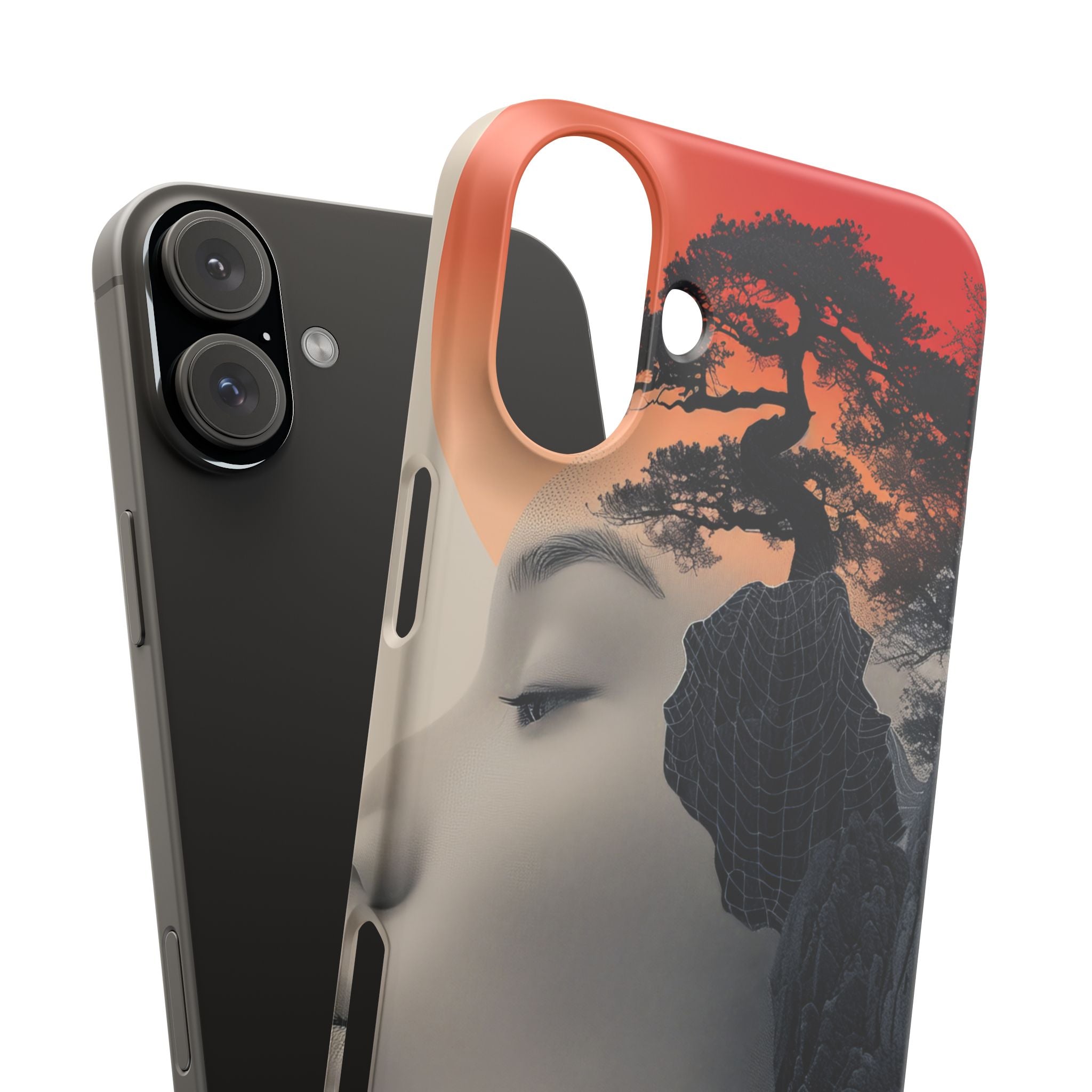 Surreal Zen Harmony iPhone 16 - Slim Phone Case