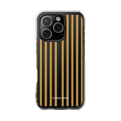 Golden Stripes iPhone 16 Pro Case - Impact