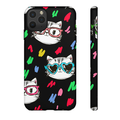 Cat Coloring - Protective Phone Case