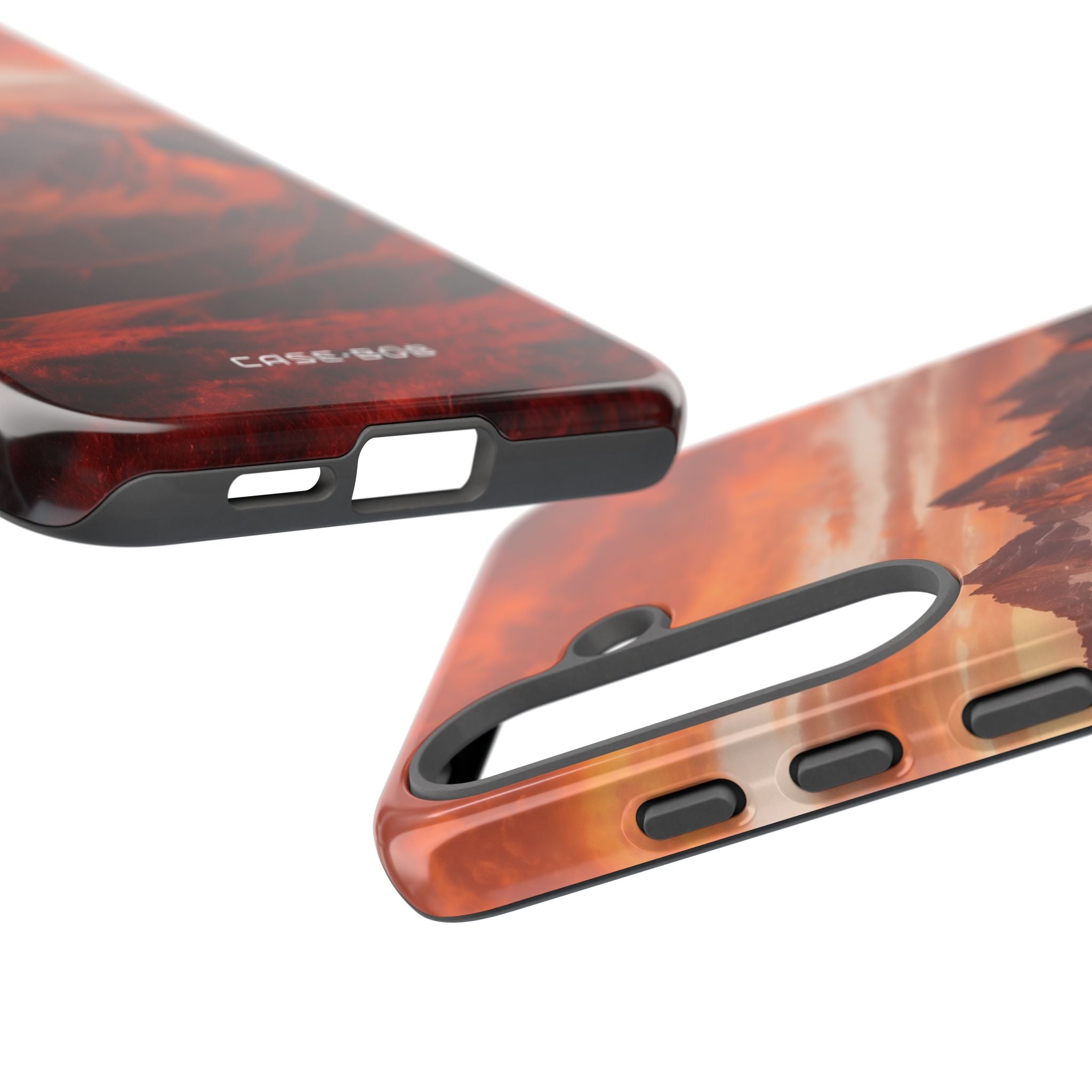 Jagged Glow Samsung S25 Plus Case - Tough