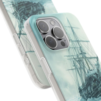 Icebound Ship iPhone 15 Pro Max Case - Soft