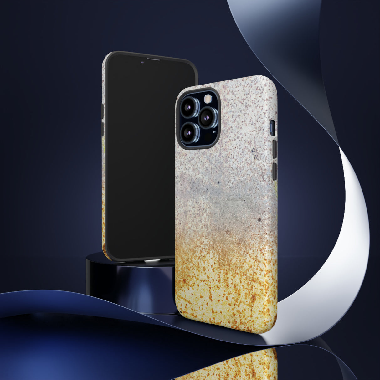 Gold Abstract - Protective Phone Case