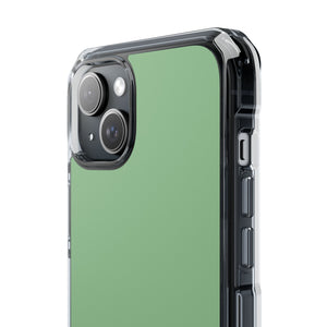 Dark Sea Green | Phone Case for iPhone (Clear Impact Case - Magnetic)