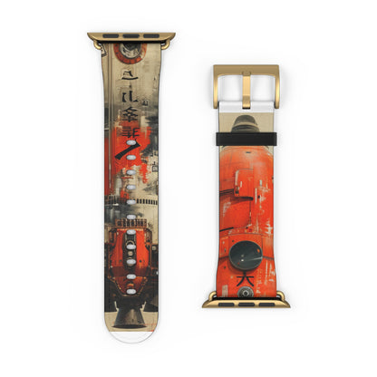 Crimson Rocket - Watch Band