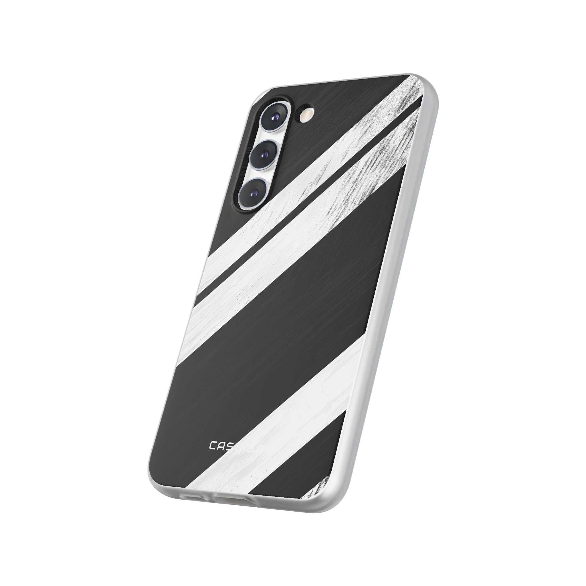 Distressed Stripe Motion Samsung S23 Plus Case - Soft