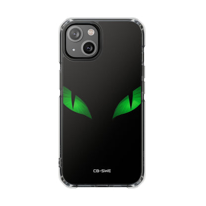 Mystical Green Gaze iPhone Case - Impact