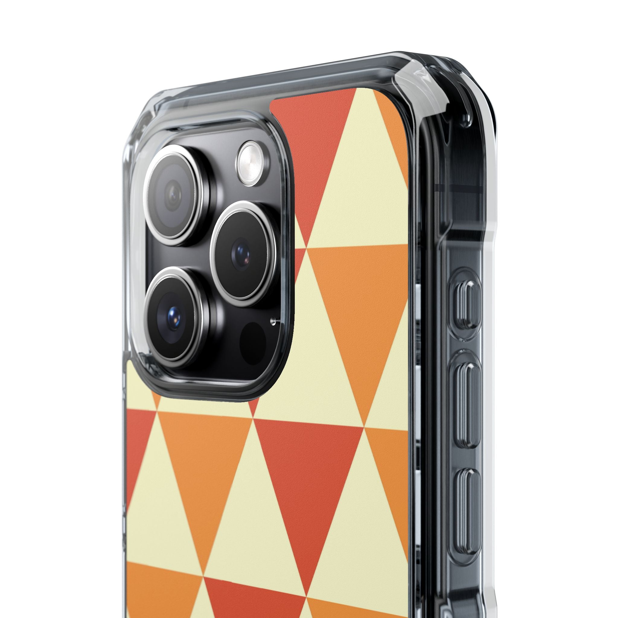 Autumn Triangles Dance iPhone Case - Impact