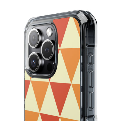 Autumn Triangles Dance iPhone Case - Impact