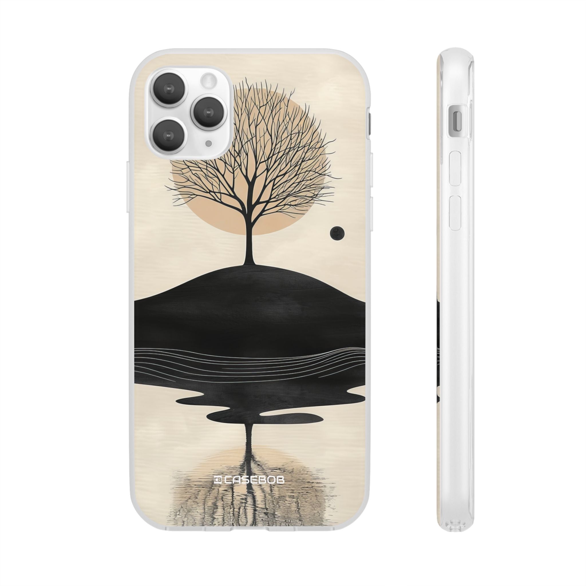 Serene Reflections | Flexible Phone Case for iPhone