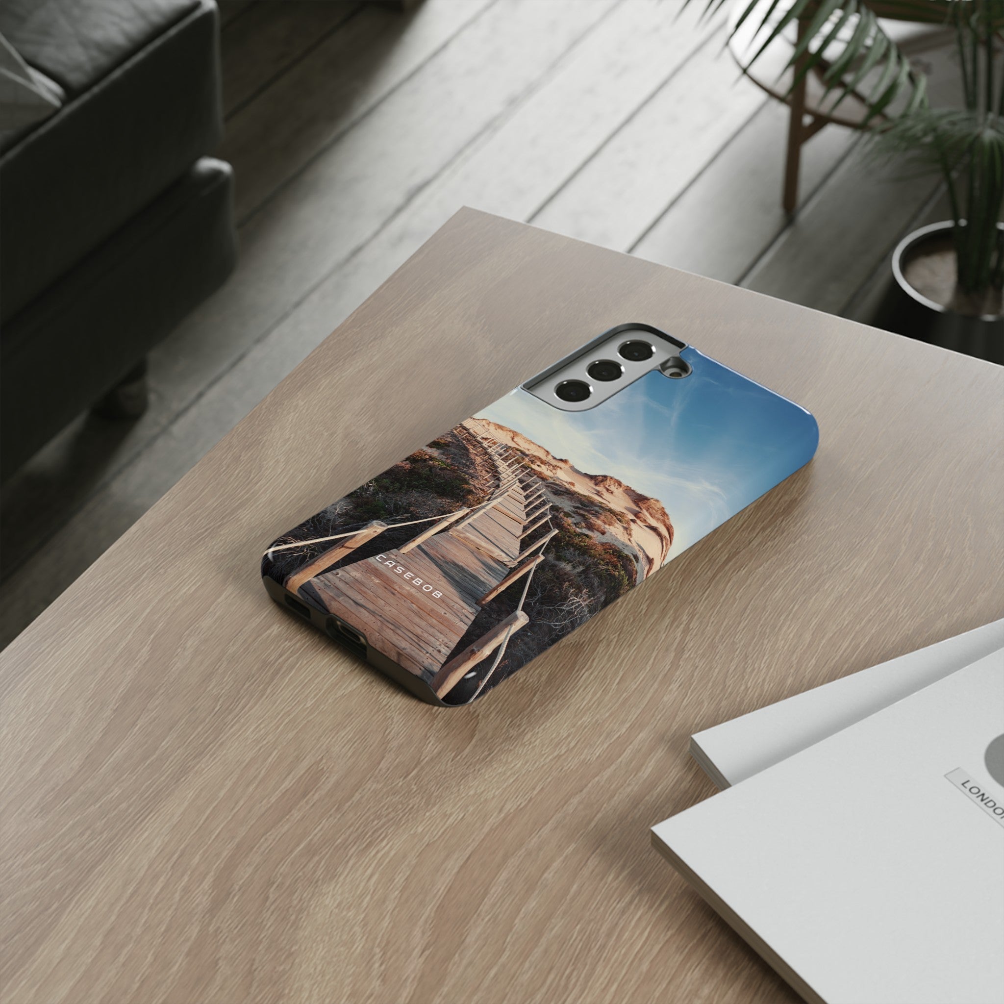 Wooden walkway - Protective Phone Case