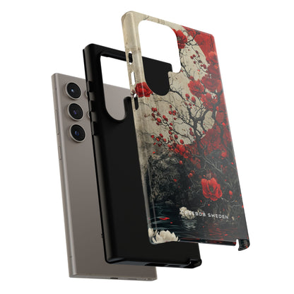 Zen Blossoms in Moonlight Samsung S24 - Tough Phone Case