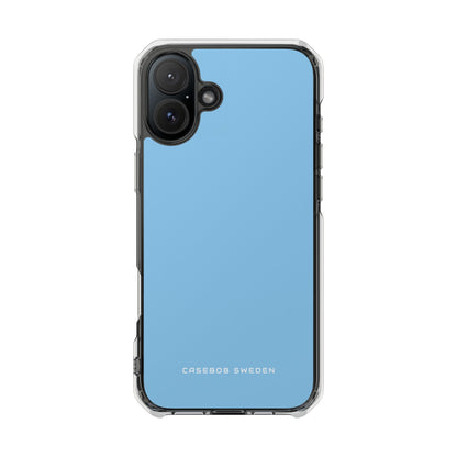 Light Sky Blue iPhone 16 - Clear Impact Phone Case