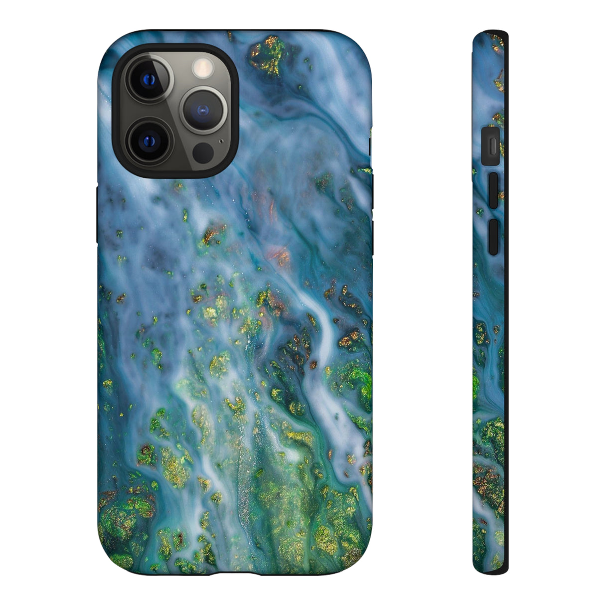 Forest Mist Ink Art iPhone Case (Protective) iPhone 12 Pro Max Matte Phone Case