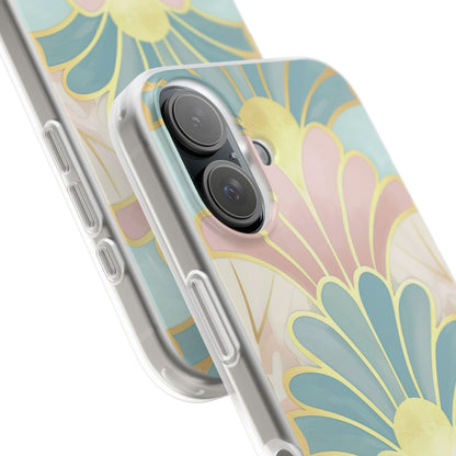 Pastel Deco Elegance - Flexi iPhone 16 Phone Case