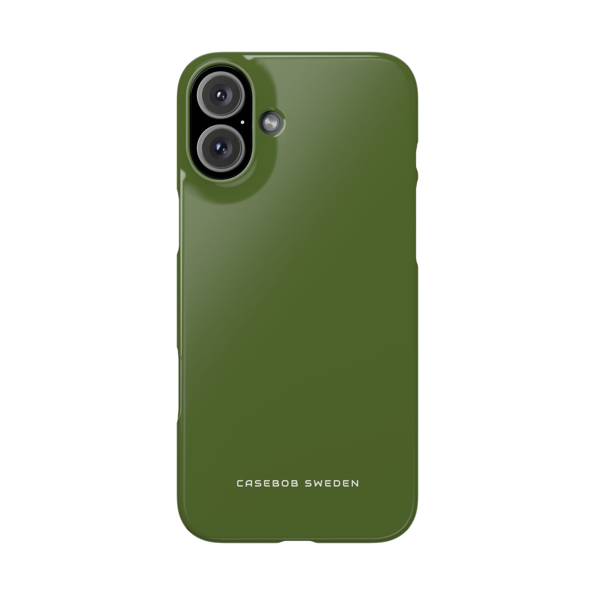 Dark Olive Green iPhone 16 - Slim Phone Case