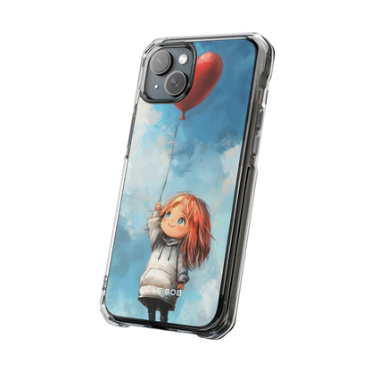 Heart Balloon Whimsy iPhone 15 Plus Case - Impact