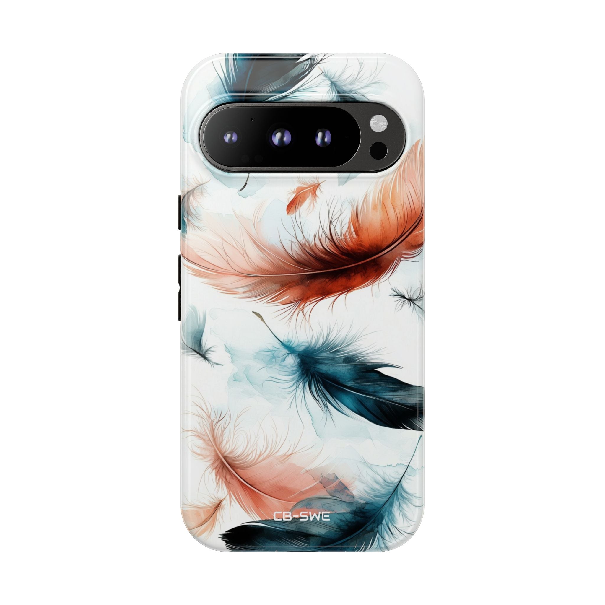 Feathers Drift Softly - Google Pixel Case