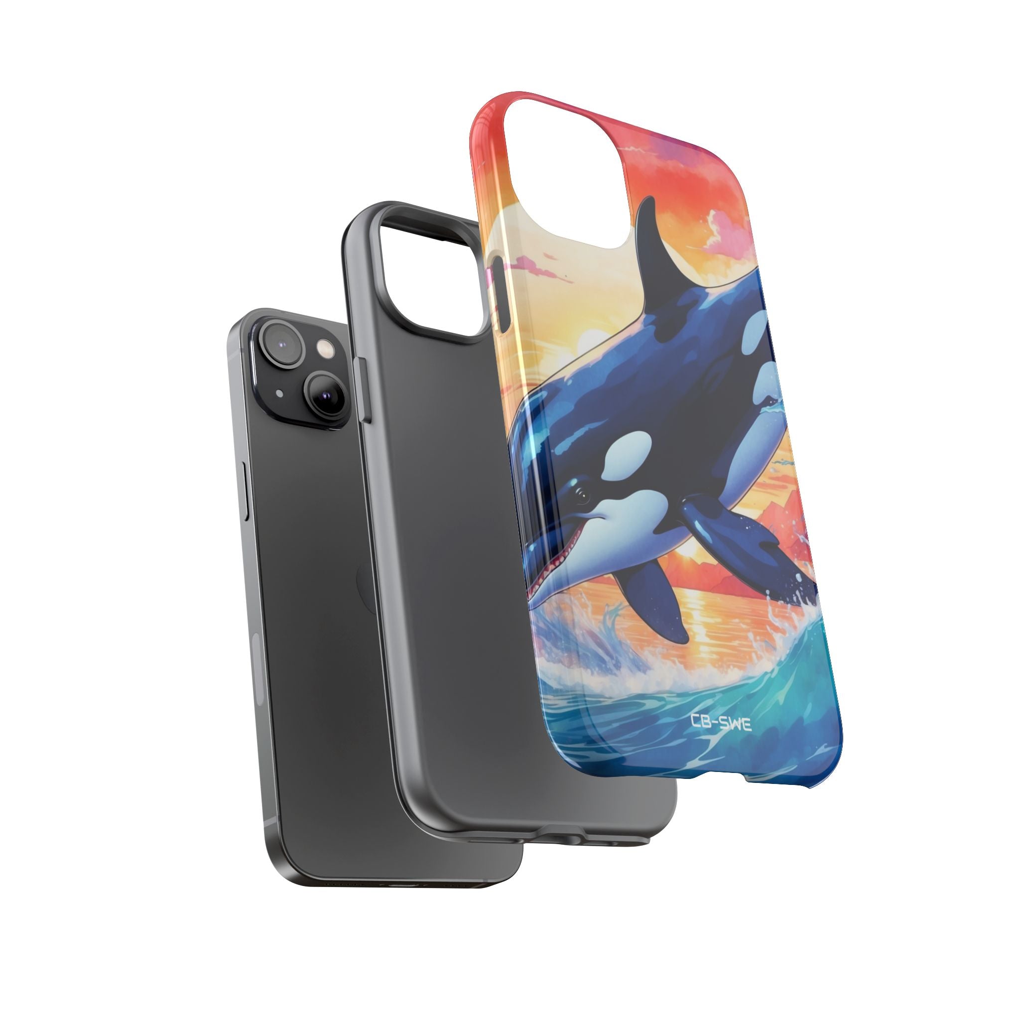 Orca Leaps Joyfully - iPhone Case