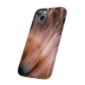 Light Brown Ink Art iPhone Case (Protective) Phone Case